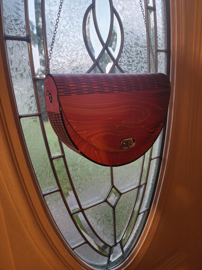 Elegant Wooden Purse