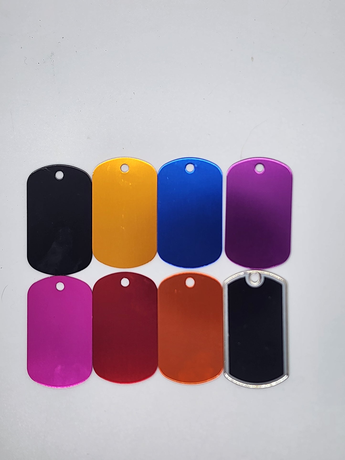 Dog tag - Anodized Aluminum