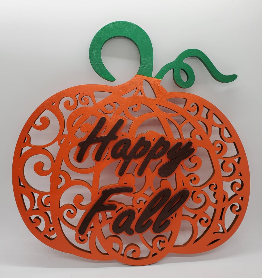 Welcome Sign - Happy Fall (Y'all) image 0