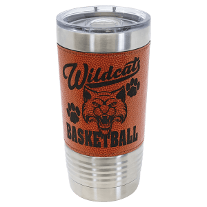 Drinkware Tumblers with Leatherette Grip 20 oz