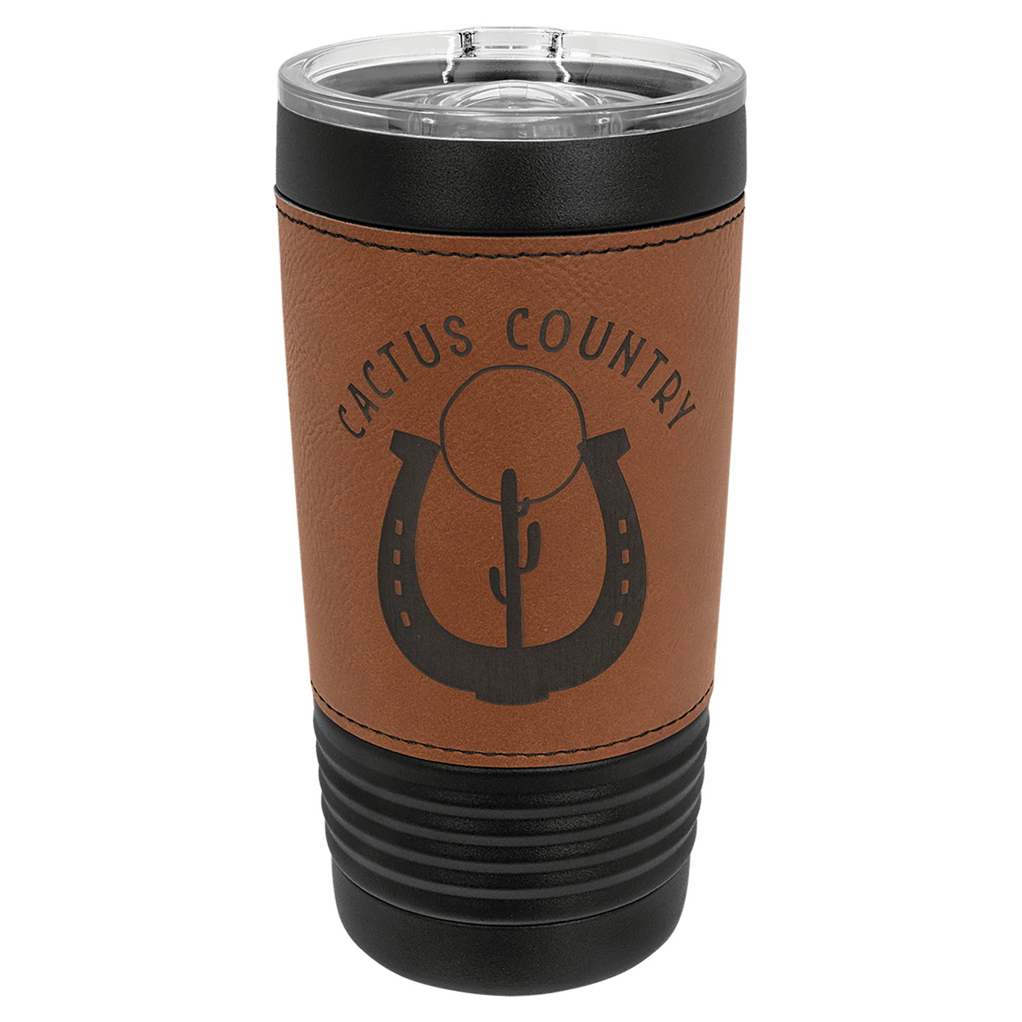 Drinkware Tumblers with Leatherette Grip 20 oz