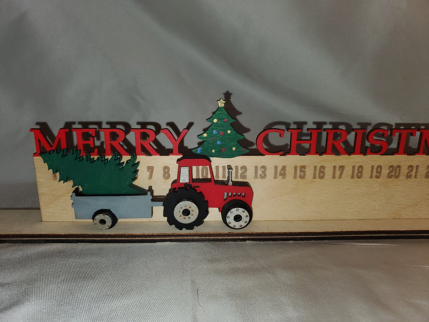 Christmas Countdown with Vehicle