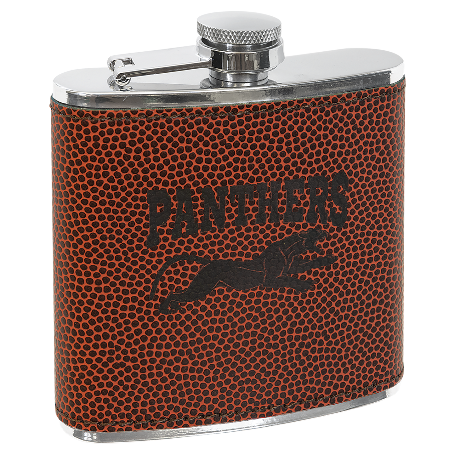 Polar Camel Flask 6 oz - Powder Coat and Learette