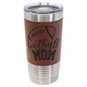 Drinkware Tumblers with Leatherette Grip 20 oz