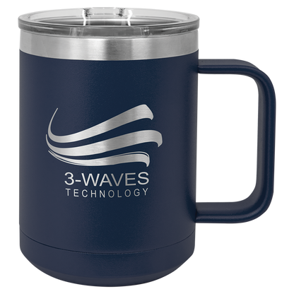 Personalized Stainless Steel Travel Mug – 15oz 20 oz 40 oz