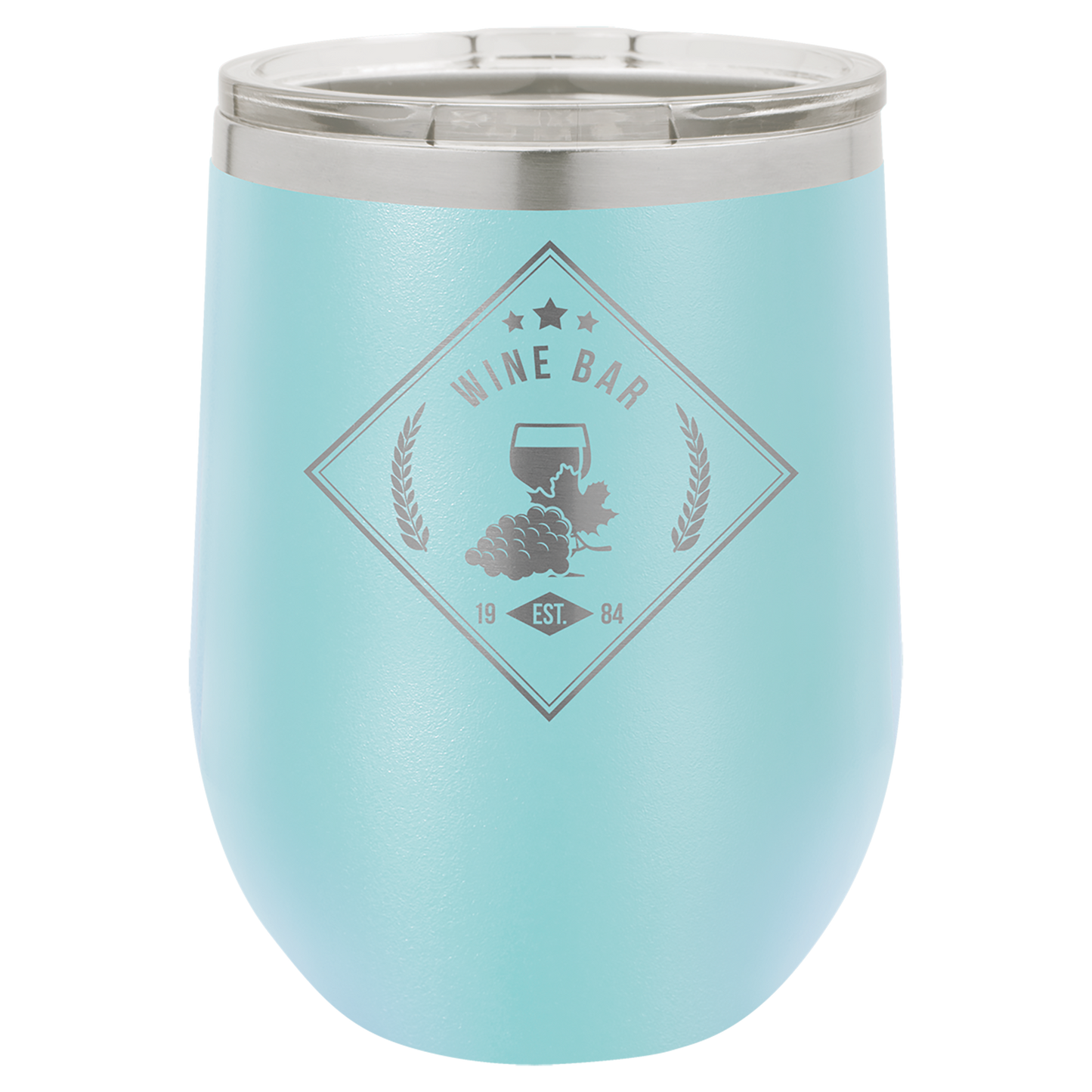 Stemless Wine Insulated Tumblers 12 oz or 16 oz