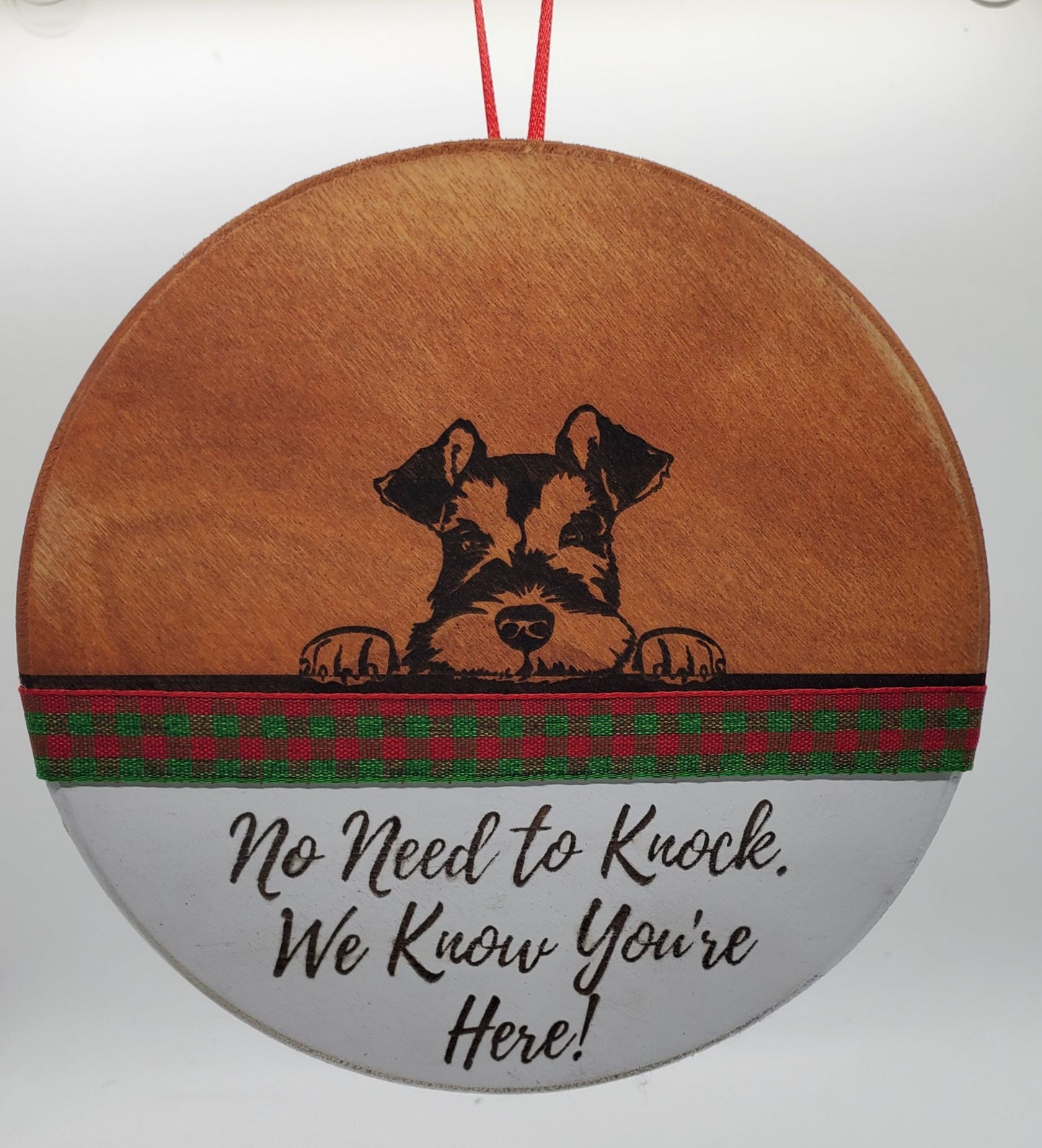 Peeking Pet Welcome Sign 11 in or 18 in