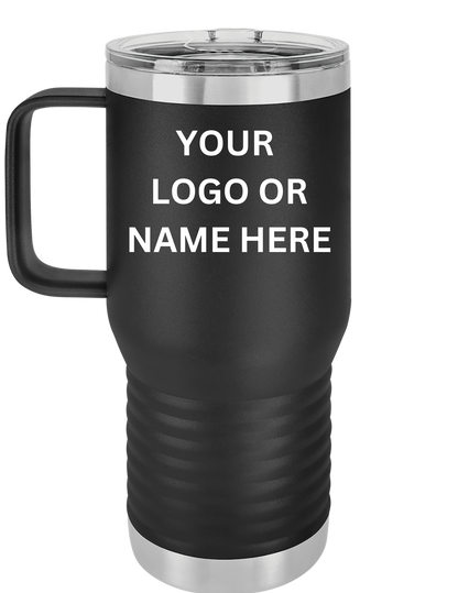 Personalized Stainless Steel Travel Mug – 15oz 20 oz 40 oz