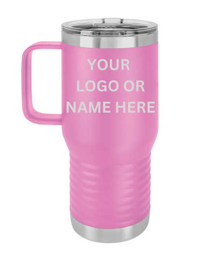 Personalized Stainless Steel Travel Mug – 15oz 20 oz 40 oz