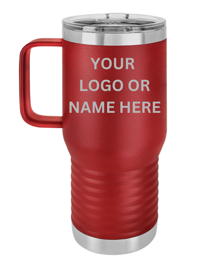 Personalized Stainless Steel Travel Mug – 15oz 20 oz 40 oz