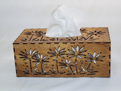 Tissue Box Cover-Wooden-Custom Laser-Cut