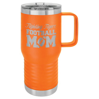 Polar Camel 40 oz. Travel Mug with Handle,, magnetic lid, Straw Included image 10