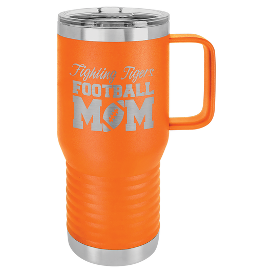 Polar Camel 40 oz. Travel Mug with Handle,, magnetic lid, Straw Included image 10