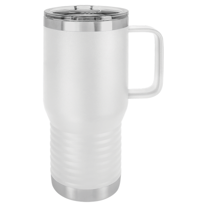 Drinkware Travel Mugs 20 oz - White image